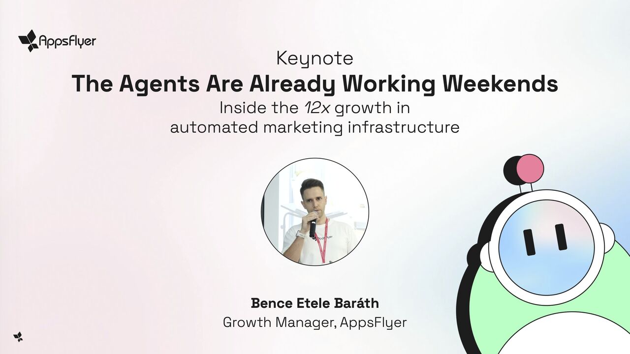 The marketing data infrastructure behind AI agents. — speaking session